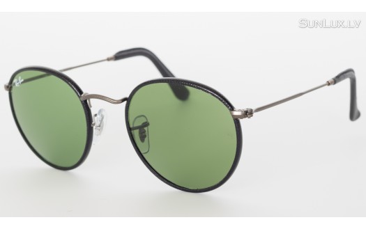 Ray-Ban Round Craft Green Legend (RB3475Q 029/14 45mm) saules brilles